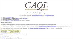 Desktop Screenshot of caql.org
