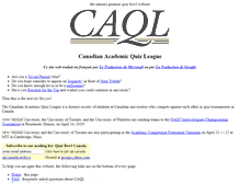 Tablet Screenshot of caql.org